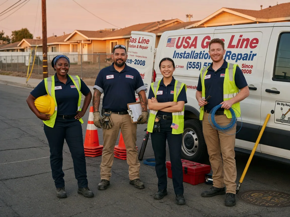 Gas Line Installation company in Carrolls, WA